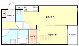 ランドレーヴ常光寺 3階/304