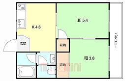 ハイツグリーンヒルB棟 2階