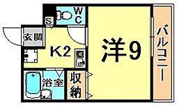 フロレセール南塚口 3階/306