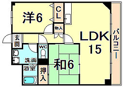 サンロイヤル 2階