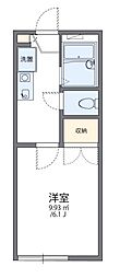 レオパレス東野 1Kの間取図画像