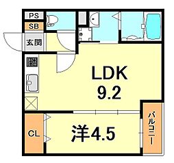 CRASTINE大物町1丁目 3階/302
