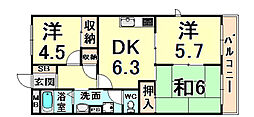 ルシェ−ル武庫之荘 4階/401