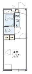 レオパレスみどり 1Kの間取図画像