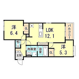 (仮称)尼崎市東園田町3丁目共同住宅 2階