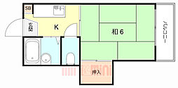 和光ハイツ 1Kの間取図画像