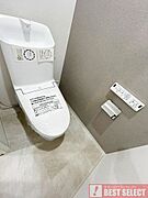 いつでも清潔・快適な温水洗浄便座付きトイレ