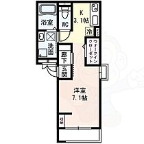 D-room田辺  ｜ 大阪府大阪市東住吉区田辺１丁目4番6号（賃貸アパート1R・2階・27.95㎡） その2