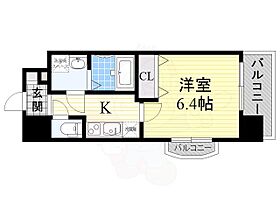 大阪府大阪市東住吉区田辺２丁目1番6号（賃貸マンション1K・5階・23.48㎡） その2