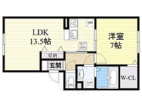 ソレーユ 司  ｜ 大阪府大阪市東住吉区公園南矢田４丁目18番34号（賃貸アパート1LDK・1階・48.90㎡） その2