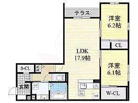 大阪府大阪市阿倍野区文の里２丁目4番10号（賃貸アパート2LDK・1階・73.36㎡） その2