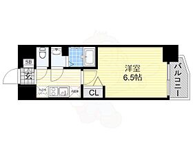 大阪府大阪市阿倍野区美章園１丁目（賃貸マンション1K・6階・22.33㎡） その2