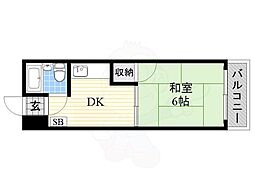 間取図画像 1DK