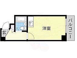 メゾン・プチボワ ワンルームの間取図画像