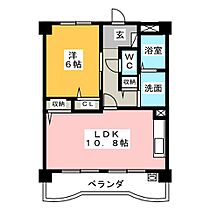 ＣＥＮＴＲＡＬ　ＦＥＲＳ  ｜ 愛知県名古屋市緑区元徳重１丁目（賃貸マンション1LDK・3階・44.02㎡） その2