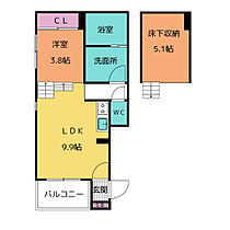 ルミナス野並  ｜ 愛知県名古屋市天白区野並２丁目（賃貸アパート1LDK・1階・33.01㎡） その2