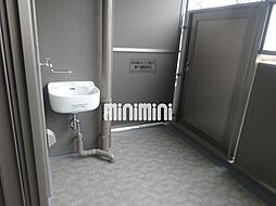 手洗い場付のベランダ