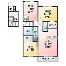 s?raya GARDEN 3LDKの間取図画像