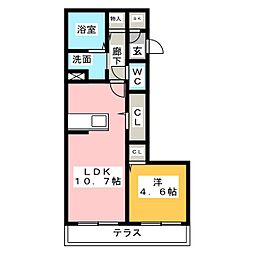 GRANDD-room天白相川 1LDKの間取図画像