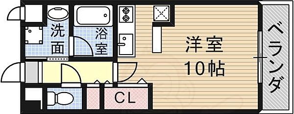 ティーズレアル ｜兵庫県西宮市高木西町(賃貸マンション1R・2階・28.75㎡)の写真 その2