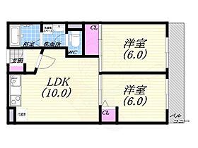 Sempre　Vita　里中  ｜ 兵庫県西宮市里中町２丁目（賃貸マンション2LDK・4階・50.00㎡） その2