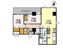 (仮称)さくら夙川　神楽町プロジェクト  ｜ 兵庫県西宮市神楽町6番（賃貸マンション2LDK・4階・70.29㎡） その2