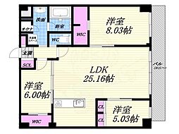 プレジオ西宮北口 5階