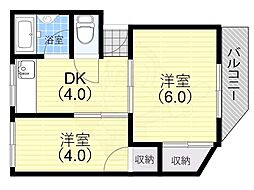 濱田マンション 2階/-