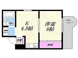 パレラフィネ甲子園口 4階/-