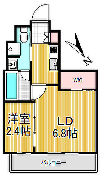 コンフォリア不動前 ｜東京都品川区西五反田5丁目(賃貸マンション2K・3階・27.30㎡)の写真 その2