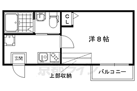 フラッティ花園ミンク 103 ｜ 京都府京都市中京区西ノ京馬代町（賃貸マンション1K・1階・21.87㎡） その2