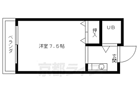 京都府京都市上京区行衛町（賃貸マンション1K・2階・19.96㎡） その2