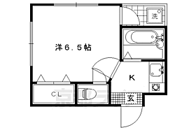 京都府京都市北区鷹峯旧土居町（賃貸マンション1K・3階・20.00㎡） その2