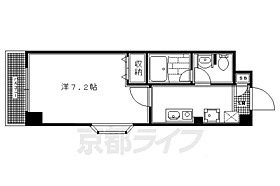 大晋メゾネ下鴨本通り 507 ｜ 京都府京都市左京区下鴨梁田町（賃貸マンション1K・5階・25.00㎡） その2