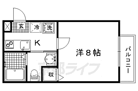 京都府京都市上京区吉野町（賃貸マンション1K・1階・22.82㎡） その2