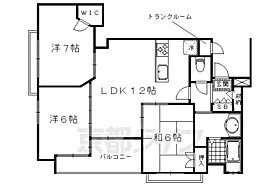 京都府京都市上京区村雲町（賃貸マンション3LDK・2階・62.56㎡） その2