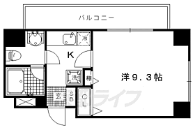 京都府京都市上京区山名町（賃貸マンション1K・3階・27.86㎡） その2