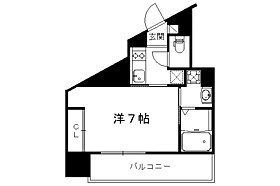 ランフォート西院 301 ｜ 京都府京都市中京区壬生淵田町（賃貸マンション1K・3階・24.40㎡） その2