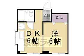 メゾンドペペ 4B ｜ 京都府京都市左京区静市市原町（賃貸マンション1DK・4階・27.30㎡） その2