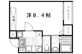 京都府京都市上京区元伊佐町（賃貸マンション1K・4階・23.20㎡） その2