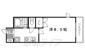 京都府京都市上京区三条殿町（賃貸マンション1K・3階・23.65㎡） その2