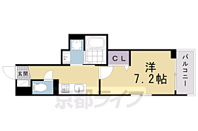 セレノ　アルモニー 102 ｜ 京都府京都市左京区田中樋ノ口町（賃貸アパート1K・1階・27.17㎡） その2