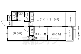 カストルム洛北 316 ｜ 京都府京都市左京区高野東開町（賃貸マンション3LDK・3階・64.90㎡） その2