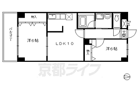 京都府京都市上京区中務町（賃貸マンション2LDK・8階・50.04㎡） その2