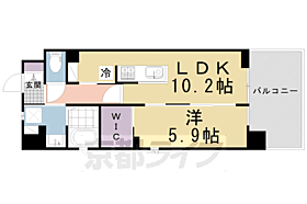 京都府京都市上京区東立売町（賃貸マンション1LDK・1階・41.73㎡） その2