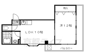 第2池田ビル 305 ｜ 京都府京都市北区大宮南田尻町（賃貸マンション1LDK・3階・46.00㎡） その2