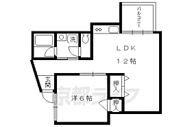 京都府京都市北区衣笠氷室町（賃貸マンション1LDK・2階・43.50㎡） その2