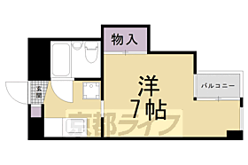 京都府京都市上京区梶井町（賃貸マンション1K・3階・22.89㎡） その2