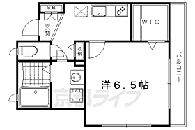 オヴィーレ北白川 101 ｜ 京都府京都市左京区北白川下別当町（賃貸アパート1K・1階・27.00㎡） その2