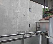 バルコニーからの景色です。
